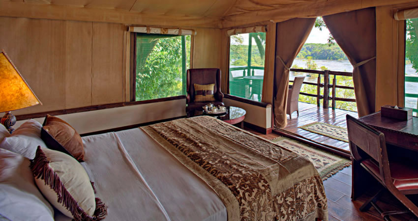 double room at chobe safari lodge